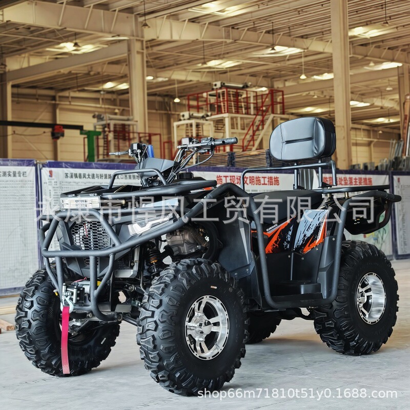 Fuel Mountain Motorcycle Atv 300Cc Four-Wheel Cvt Automatic Transmission Off-Road Vehicle Classic Car Large Atv