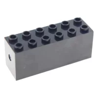 Цельный совместимый с Lego 73843 отечественные строительные блоки технологические детали 9686 черный 73090b гравитационный кирпич гравитационный блок