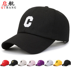 Men's New Korean Style Hard Top Baseball Cap, Women's Face Slimming, Autumn and Winter Outdoor Sports Casual Matchable Duckbill Hat