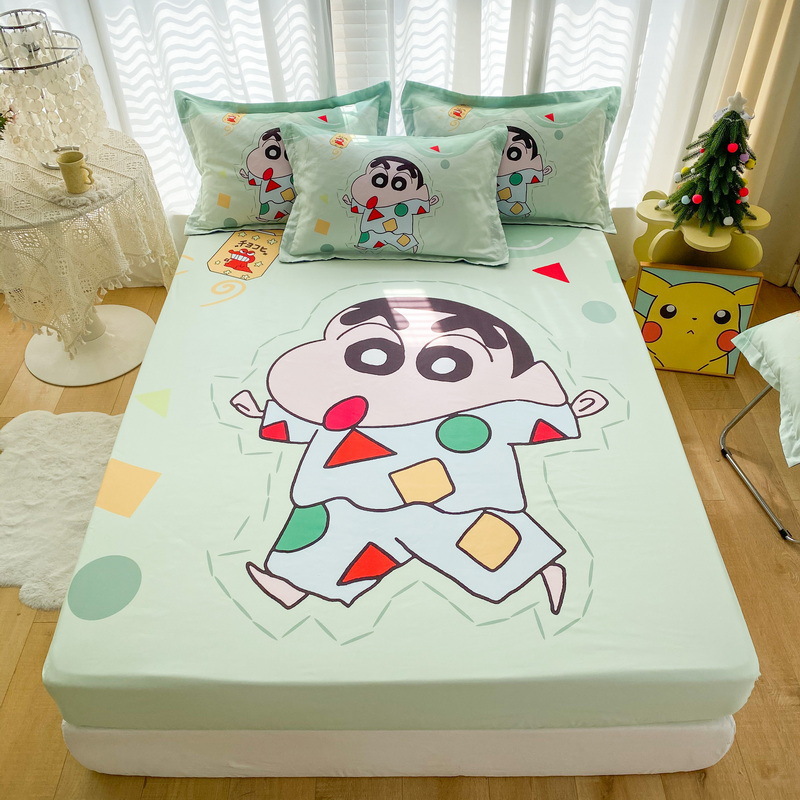 Colchón de cama de dibujos animados Cubierta antipolvo Cubierta protectora de colchón Cubierta protectora Niños 360 todo incluido Sombrilla de cama de flores al por mayor