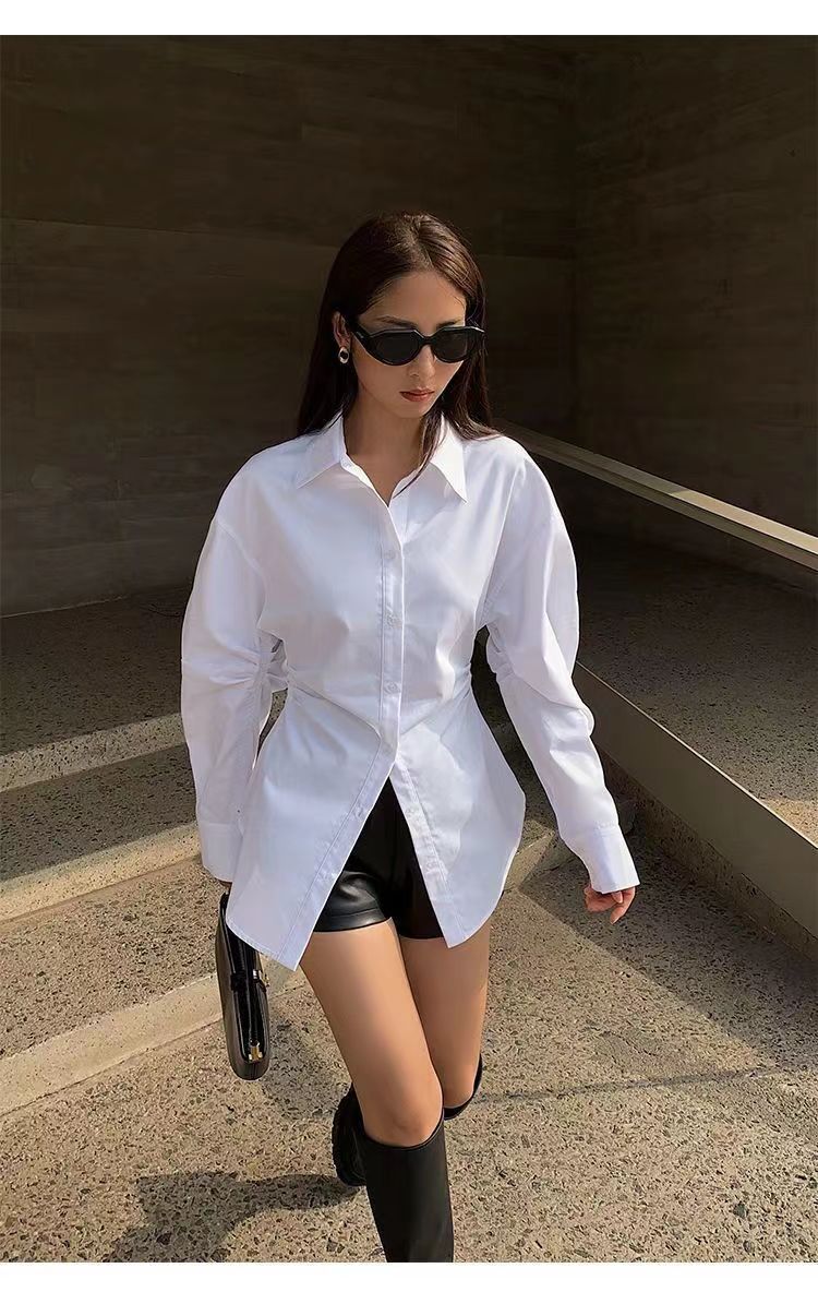 Elegant Black Women's Shirt