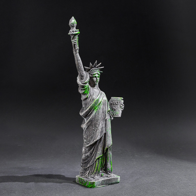 Estatua DE LA LIBERTAD decoración de oficina artesanía estatua creativa sala de estar decoración creativa resina decoración de escritorio