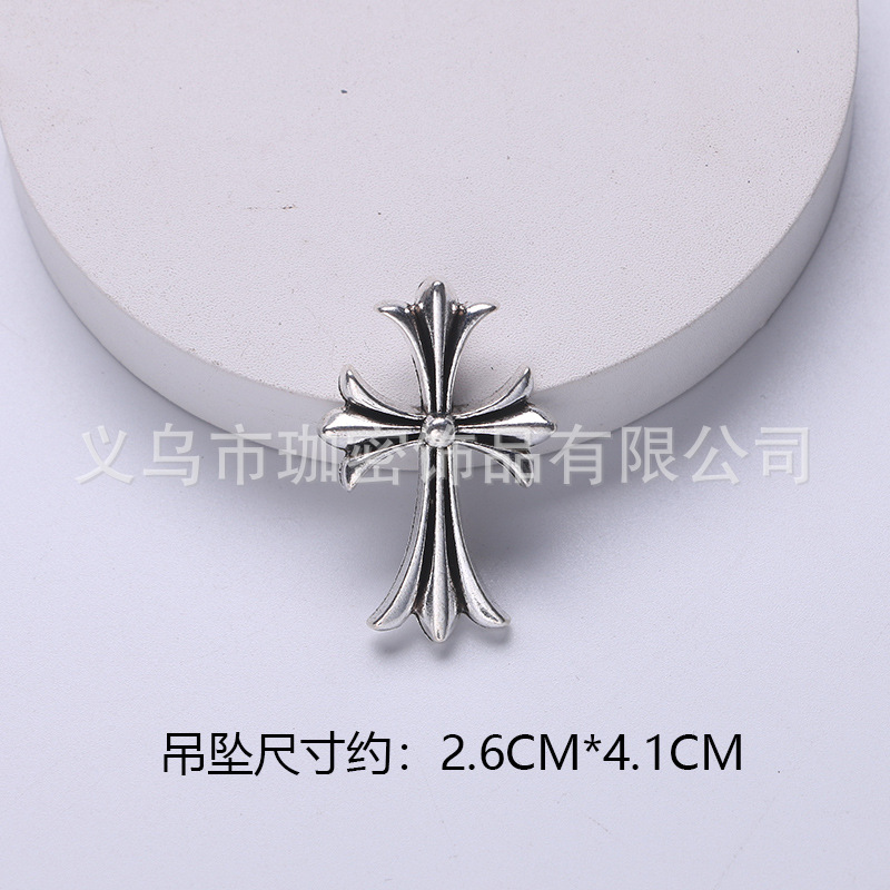 Collar de calle europeo y americano moda masculina hip hop estilo frío todo partido Internet celebridad aleación personalidad moda femenina ins suéter cadena colgante