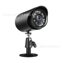 1080P模擬高清監控攝像頭廣角3.6mm紅外夜視防水探頭監控器槍機