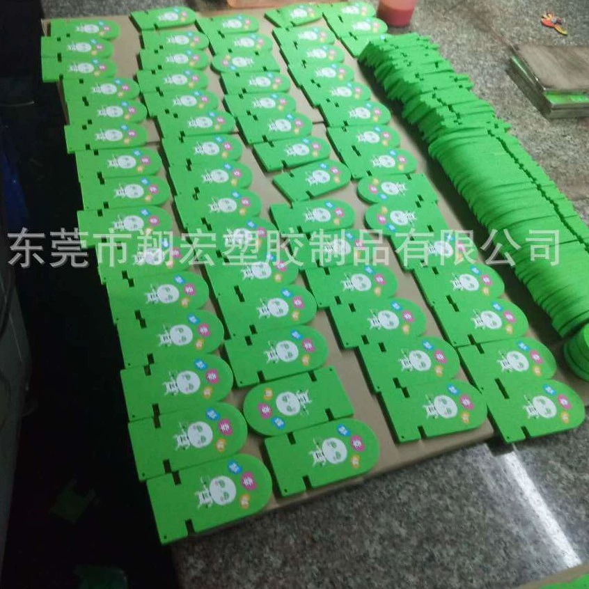 Резиновая мультяшная кукла PVC с животными, ручка, держатель для телефона, 3D, подарок на день рождения
