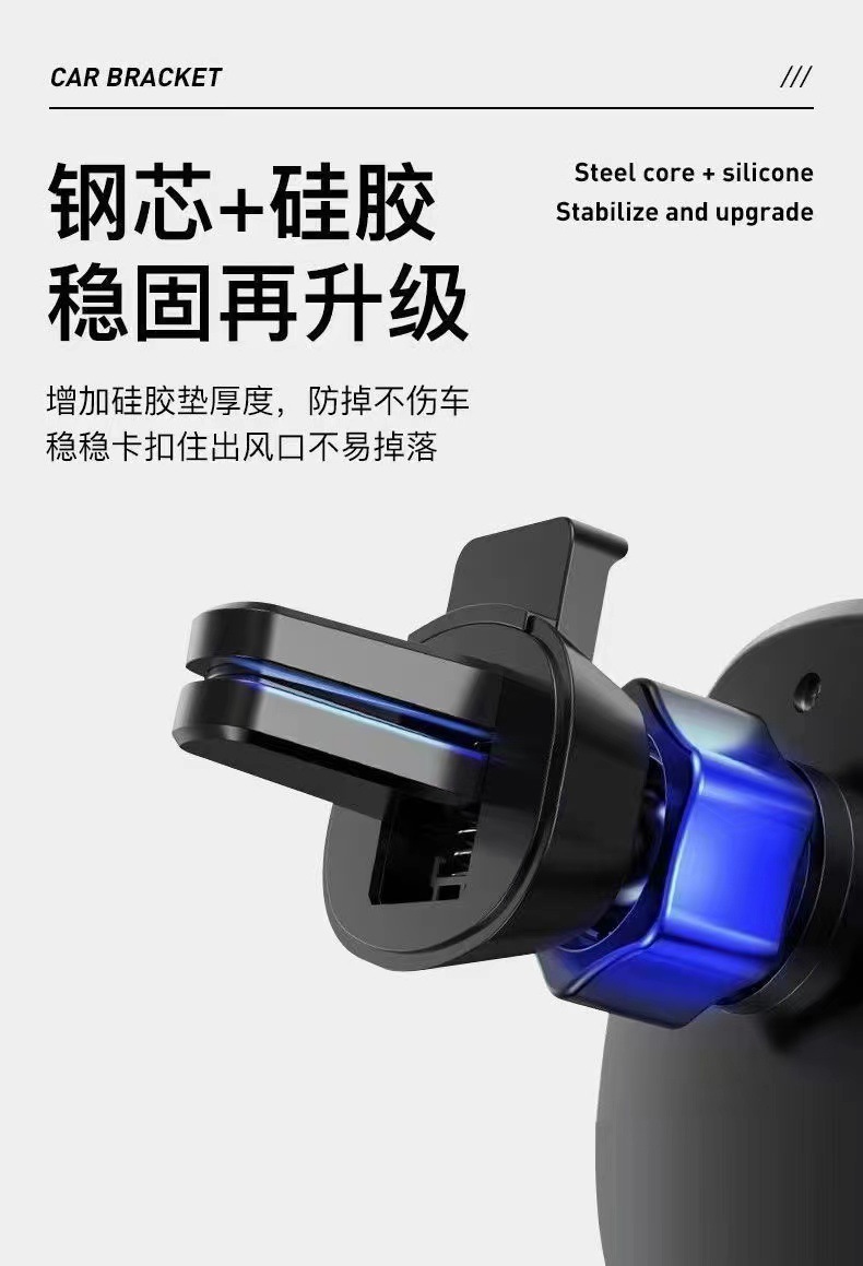 Car Mobile Phone Holder for Car Navigation 2025 New Fixed Multi-Function Air Outlet Car Support Wholesale