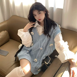 女式马甲;女式针织衫;毛衣