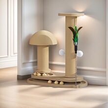 J 36961L Cat Teasing Stick Scratching Post ʵľèץ�� �羳ר