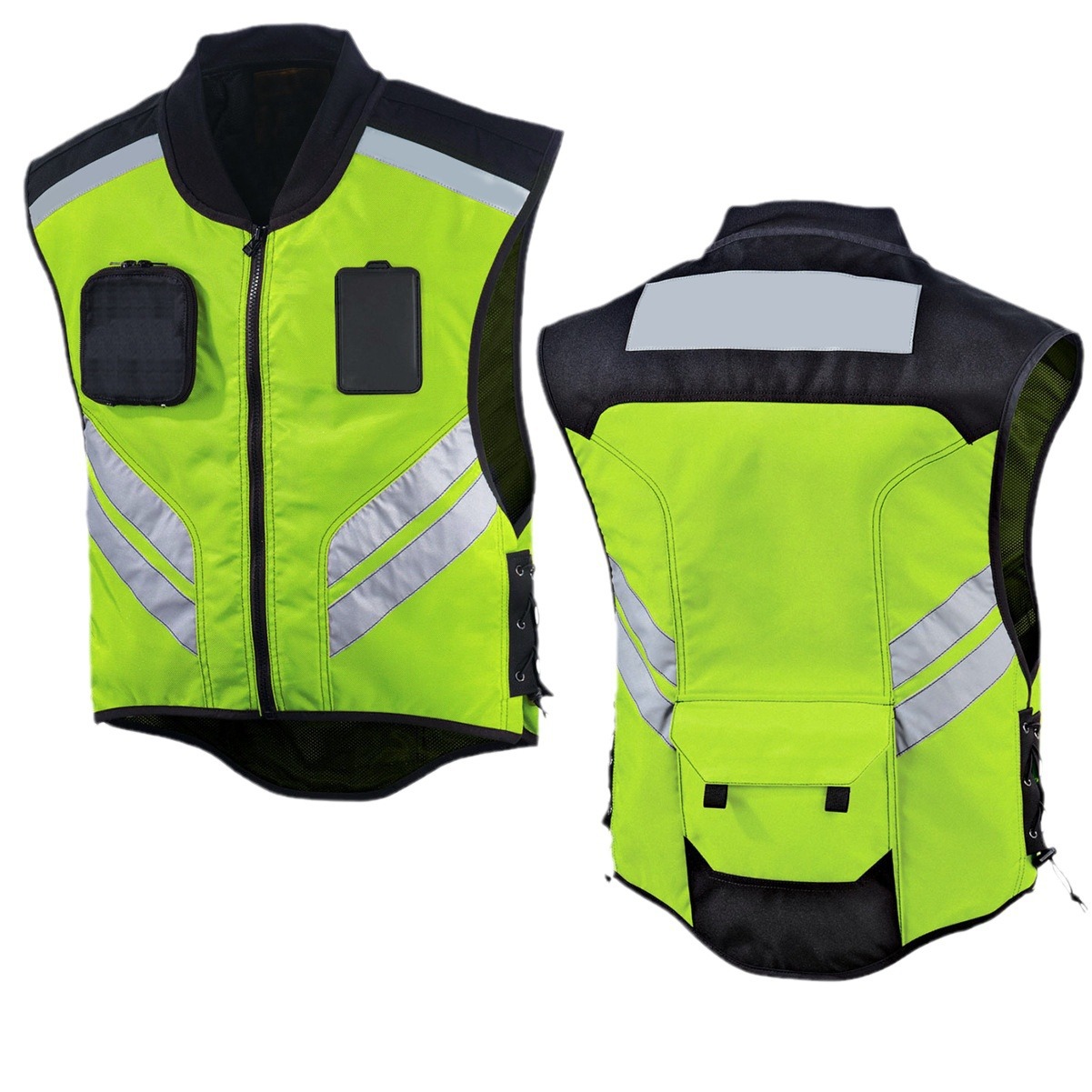 Motocicletas de cross-country chaleco reflectante equipo al aire libre motociclistas de acuerdo con la ropa de seguridad fluorescente