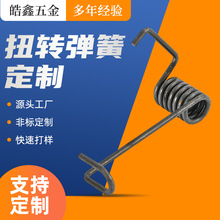 弹簧塑料夹扭转不锈钢垃圾桶扭力扭簧玩具家装迷你件高弹力回位