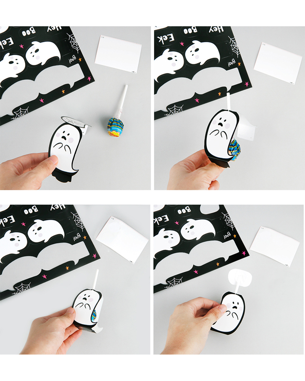Halloween Ghost Paper Party Candy Decoration Card display picture 2