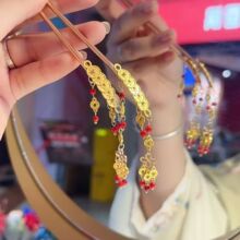 古风铜钱小钗国风过新年明制唐风宋制发钗簪子国风百搭排钗头饰女