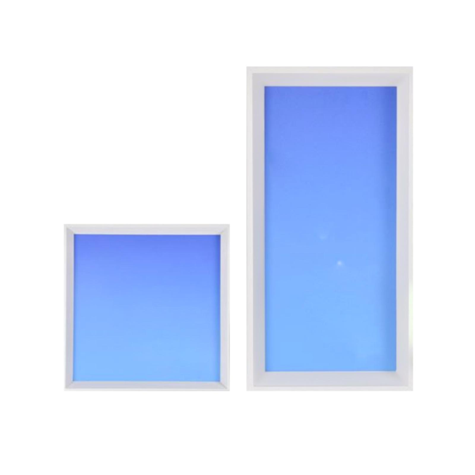 Luz de cielo azul luz de cielo claro pasillo luz de cielo azul luz de techo integrada luz led graffiti natural imitación de la luz solar