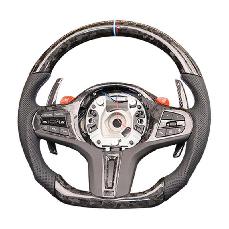 The Steering Wheel Is Suitable for Bmw 340I F11 F02 F12 G82 F06 540I M4 Forged Carbon Fiber Model