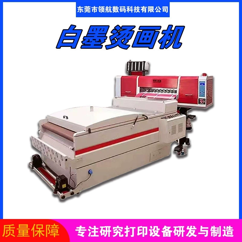 Шестиголовочный высокоскоростной принтер для термопереноса белыми чернилами Linghang, цифровой принтер для термопереноса DTF, универсальная машина для термопереноса на одежду