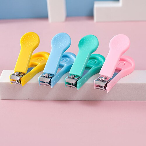 New Baby Nail Clipper Set Newborn Baby Anti-Pinch Nail Clippers Children's Care Nail Clipper 4-piece Set