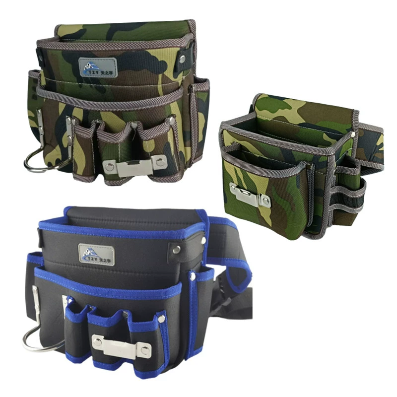 Настенные обои и настенное покрытие, карманная сумка для гвоздей, потолочная занавеска, плотник, электрик, поясная сумка, многофункциональная сумка для инструментов для установки