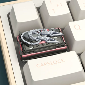 Колпачок Fearless Contract Keycap Black Wave Blade Valorant Keycap Механическая клавиатура Удаление клавиши Настройка