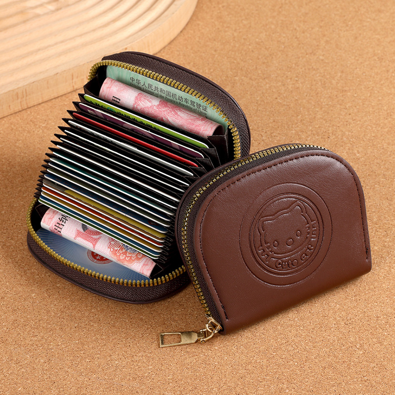 Taobao fuente explosiva bolsa de órgano gato mujer bolsa de tarjeta de cartón bolsa fábrica al por mayor bolsa de cremallera de dibujos animados una agencia