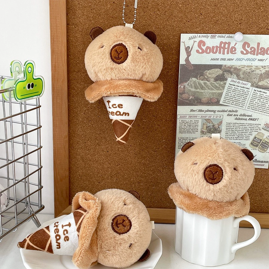 Creative plush doll, pendant for students, Birthday gift
