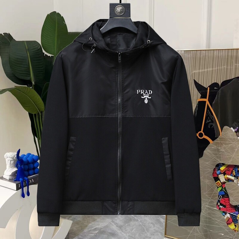 1.1 Correct Version 25 Lv Moncler Mlb Autumn/Winter Prada Blcg Patchwork Jacket for Men and Women 1.1 Correct Version 25 Lv Moncler Mlb Autumn/Winter Prada Blcg Patchwork Jacket for Men and Women