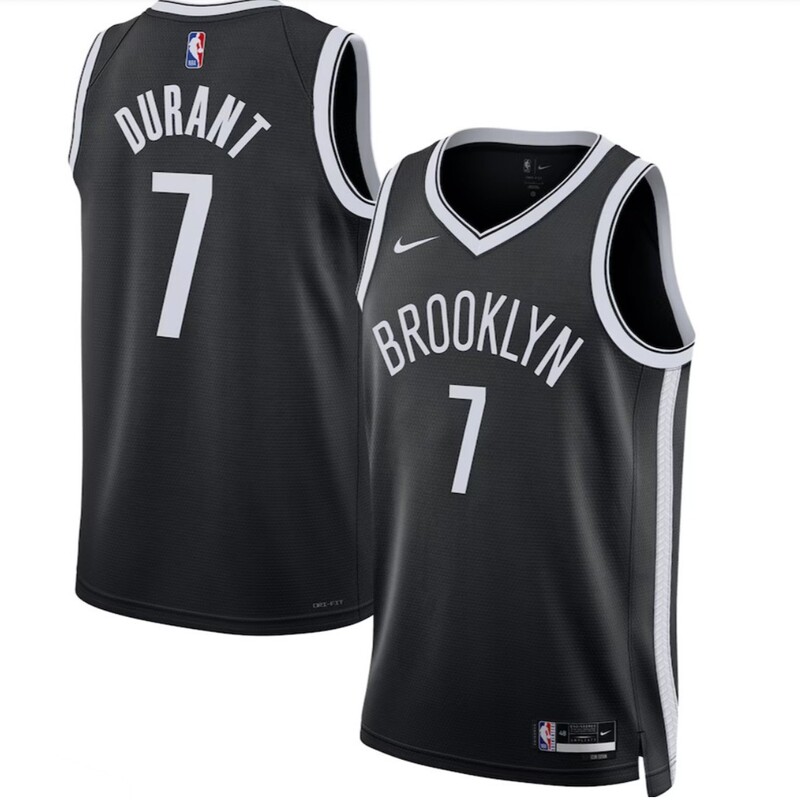 Cross-Border Embroidered Brooklyn Nets Jersey 23 Season #7 Durant, #11 Irving, #13 Harden Shorts