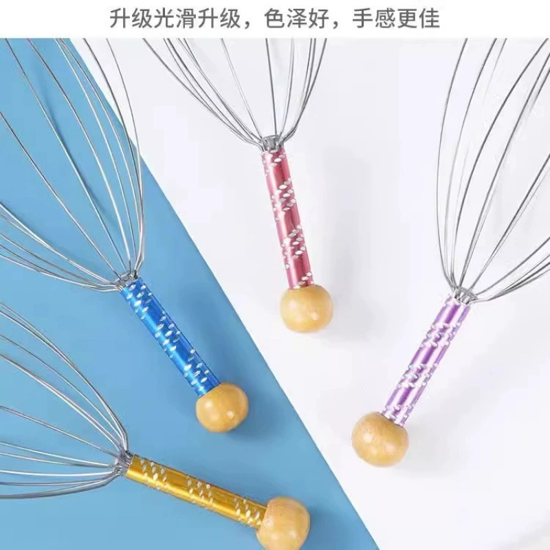 Five-claw scalp meridian dredging massage claw head therapy head scratching tool soul extractor