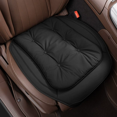 Four Seasons Pad Car Seat Cushion, Universal Breathable and - noble-black-front-row-single-piece-no-standard-model-please-note-the-car-logo