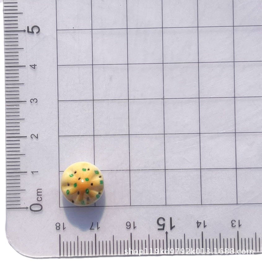 New Mini Food Play Water Fried Bag Resin Accessories Children's Play Toy Handmade Hairpin Haircord DIY Jewelry