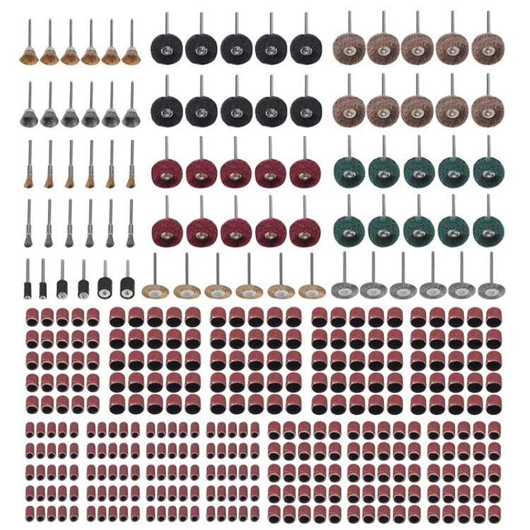 376 шт комплект аксессуаров для шлифования полировки полировки шлифовальный шлифовальный станок для аксессуаров шлифовальный круг для резки проволочной щетки