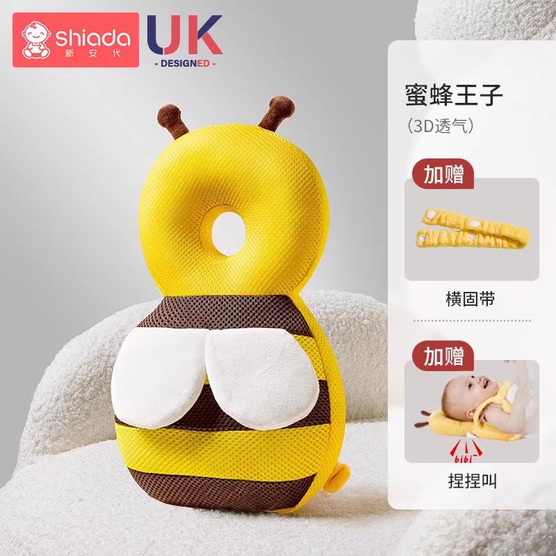 Mochila anti-caída artefacto anti-caída para bebés, protección de cabeza para bebés, cerebro para niños pequeños después de los pasos, lucha libre anti-colisión