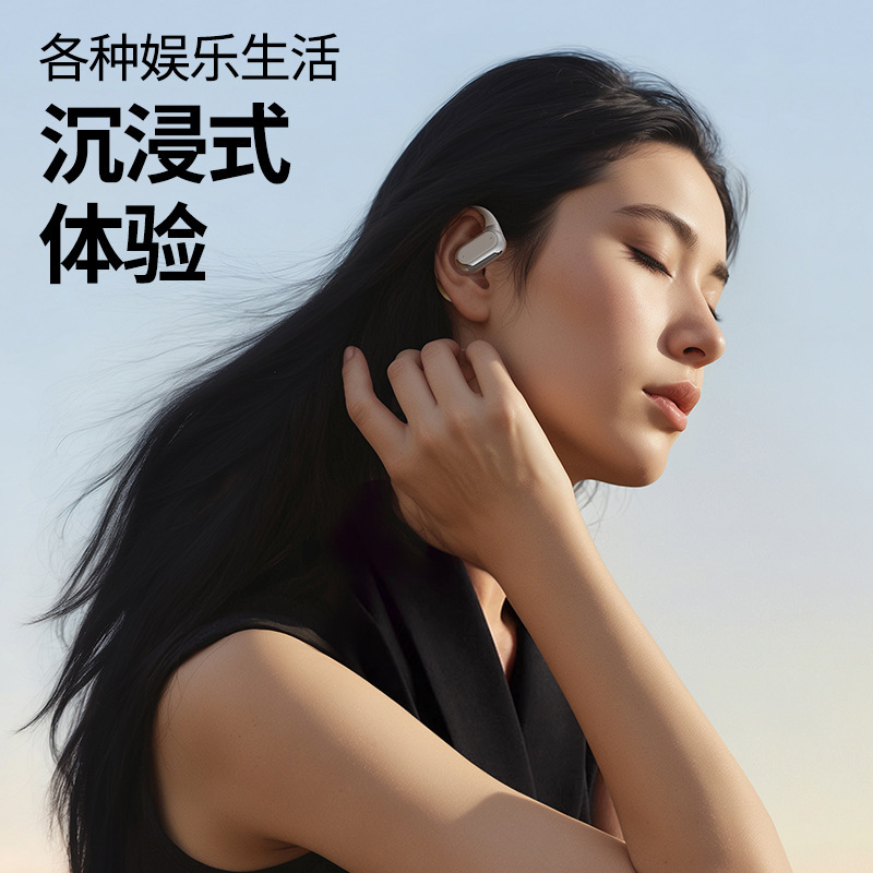 AI知能同時翻訳Q18 bluetoothイヤホンOWS耳掛け式多機能カラースクリーン超長航続bluetoothイヤホン|undefined