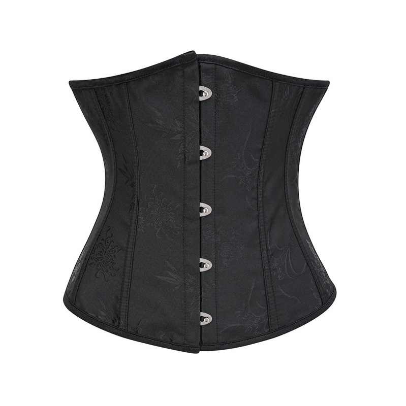 European and American New Style Jacquard Court-Style Short Waist Cincher for Women, Waist Trainer and Tummy Control Belt, Available on Amazon and Aliexpress