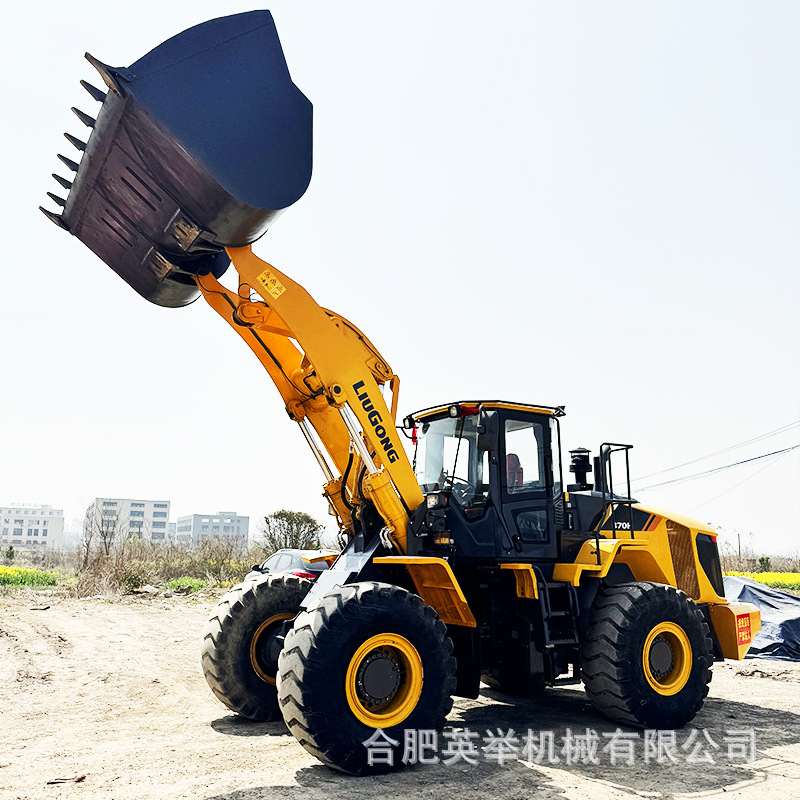 LIUGONG comercio exterior venta 90% Xinliu 870H cargador de potentes carretillas elevadoras de maquinaria de construcción