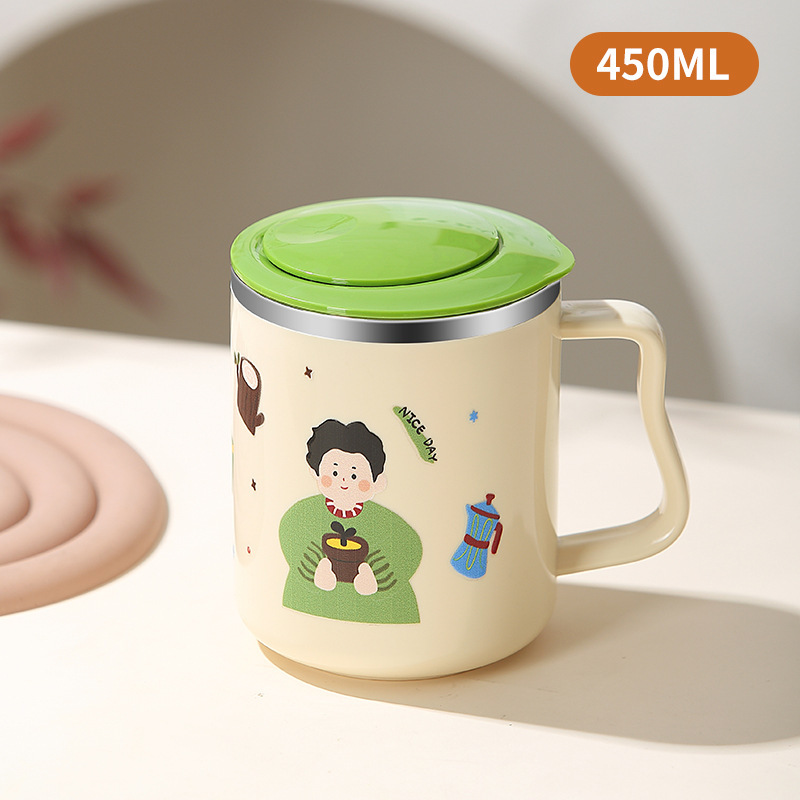食品级304不锈钢杯儿童杯家用漱口杯加厚隔热耐摔刷牙杯杯口光滑|undefined