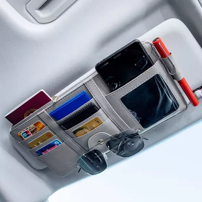 Car Glasses Clip/Bill Clip — Storage Set with Eye Clip