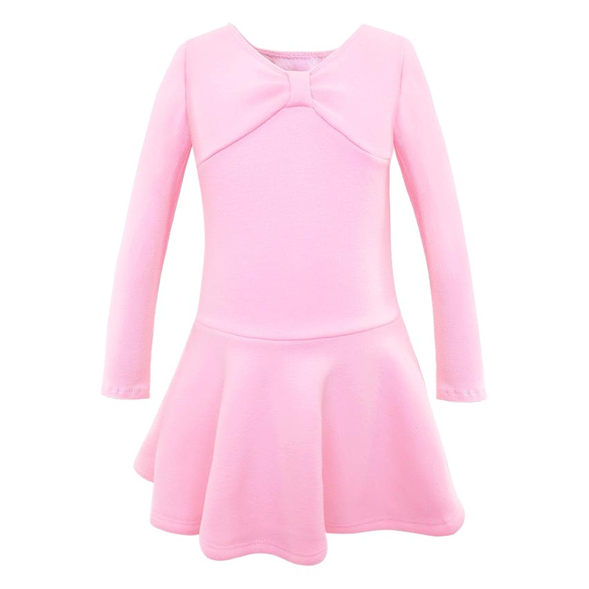 Ropa de danza para niños falda de ballet engrosada con forro polar ropa de práctica para Niñas Ropa de clasificación para niños de manga larga de otoño e invierno