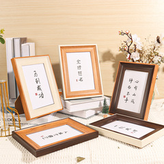 American-style picture frame display table minimalist creative wall hanging frame wedding photo frame wholesale 6-inch 7-inch 8-inch 10-inch A4