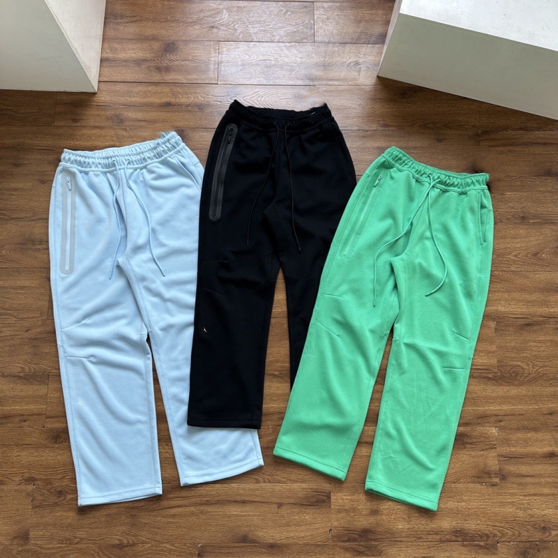 24 años de primavera y otoño para hombres nuevos pantalones de impresión rectos sueltos pantalones casuales de moda pantalones deportivos grandes pantalones de empalme