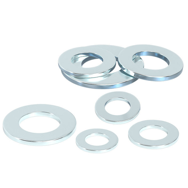 Carbon steel galvanized flat pad metal gasket extra large round…