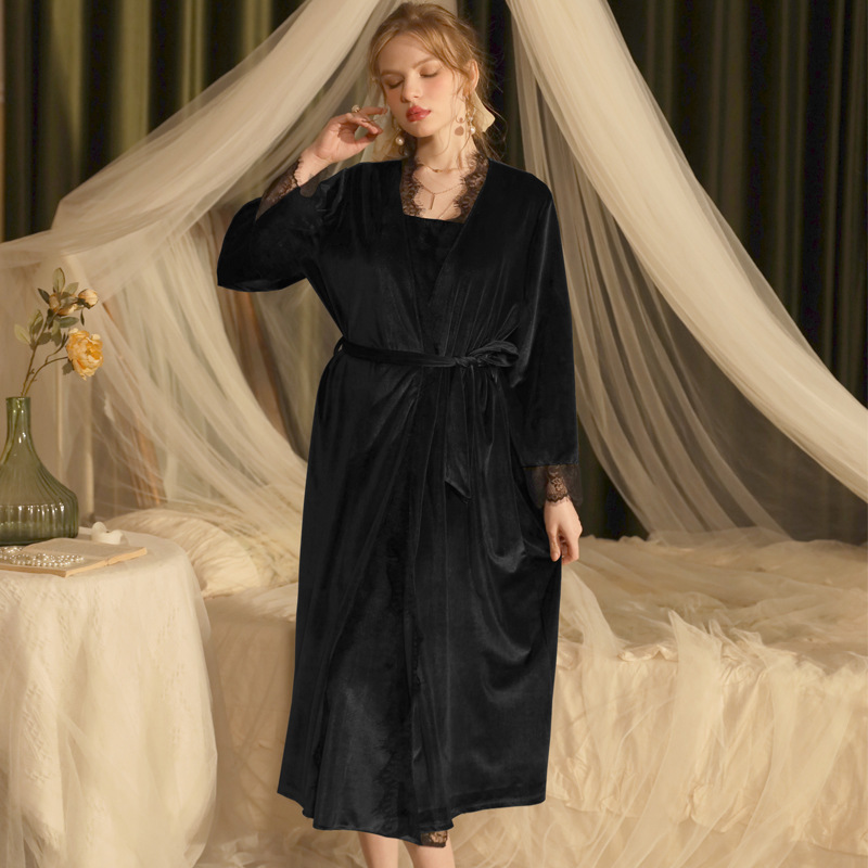 기질 블랙 ~ (로브 + 벨트)