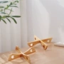 木制交叉十字隔热碗盘