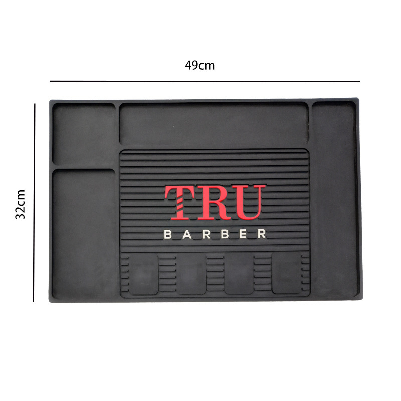 Spot imán almohadilla para el cabello almohadilla para el cabello almohadilla para el almacenamiento de herramientas con cortapelos magnéticos fuertes almohadilla antideslizante almohadilla para la herramienta para el cabello de PVC