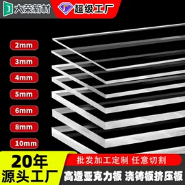 PMMA塑料片;亚克力板;其他有机玻璃