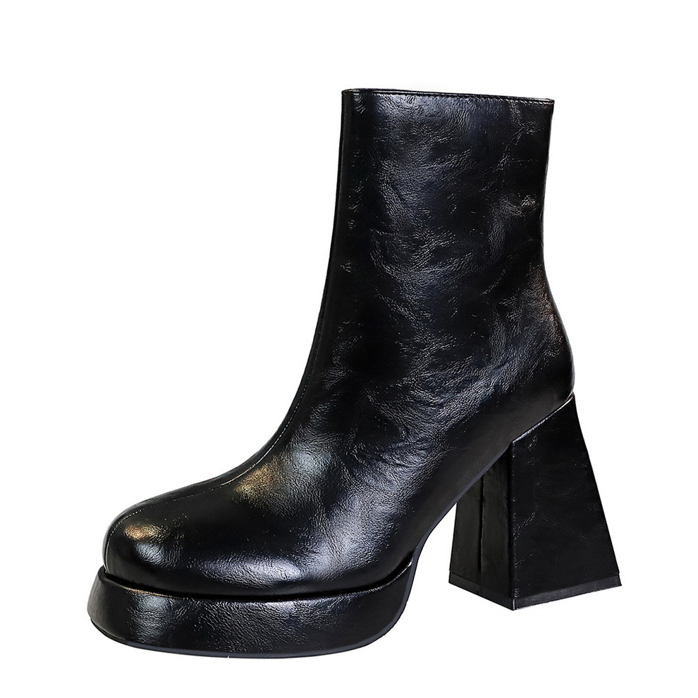 Modieuze retro winterlaarzen voor dames met chunky hak_voghion.com