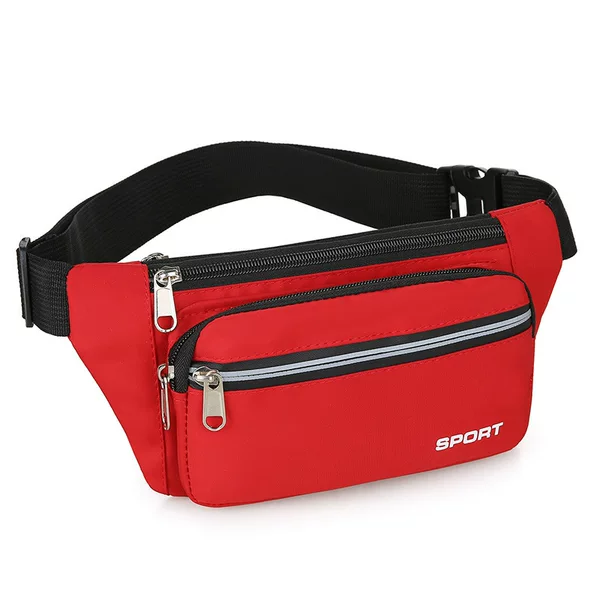 New Waterproof Waist Bag for Men and Women, Multi-Functional, Large-Capacity, Work, Leisure, Sports, Wear-Resistant, Cash Register, Mobile Phone Wallet