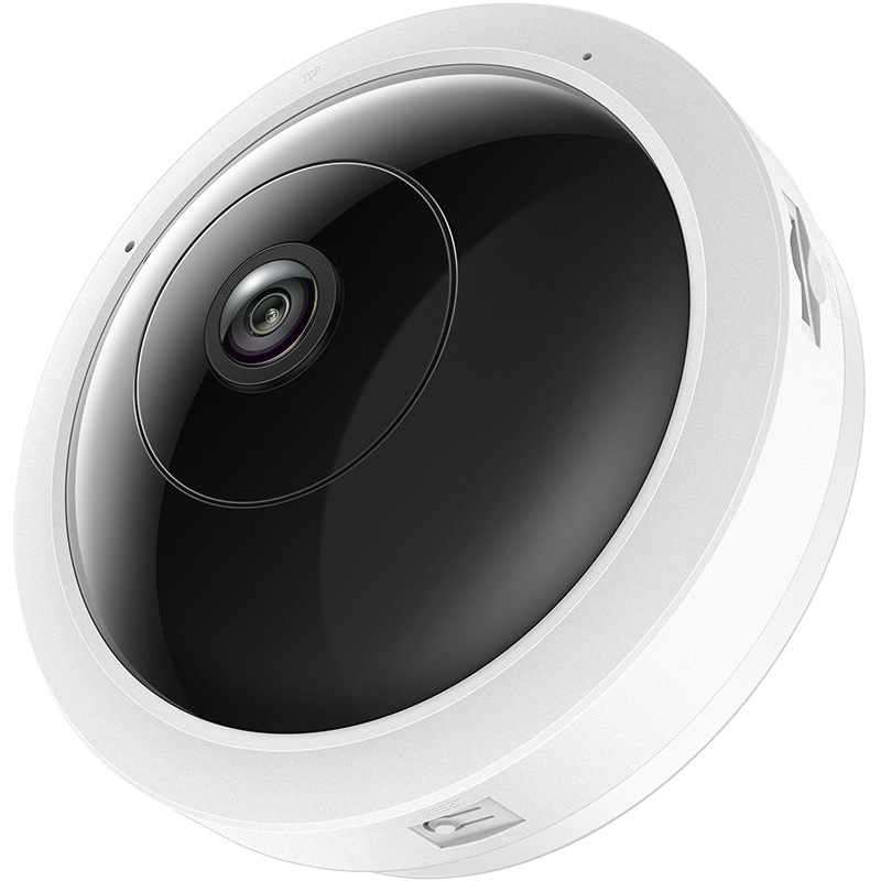 TP-LINK 吸顶式全景500万WiFi无线网络摄像头 夜视高清PoE供电鱼