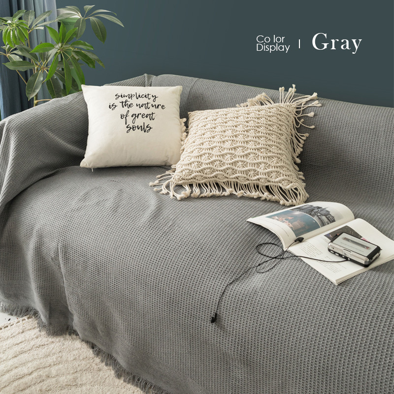 lvsh-waffle-classic gray (high quality cotton yarn)