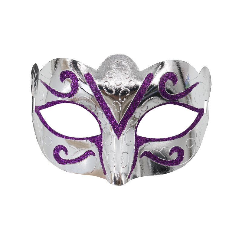Mariposa máscara pintada mitad cara lucha libre mano de juego de rol visera carnaval Halloween props fiesta TK