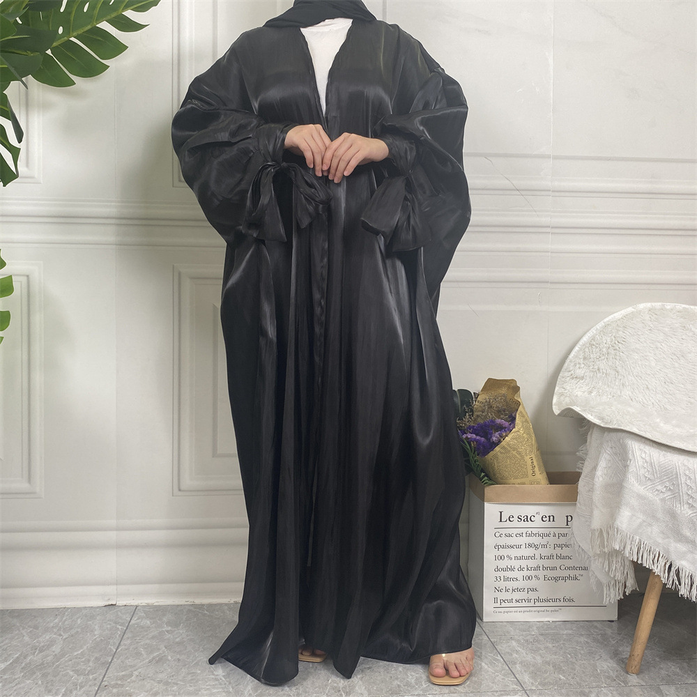 💎 Stunning Elegance Summer Event Dress – Monica Fashion Satin Gown with Batwing Sleeves 63 undefined